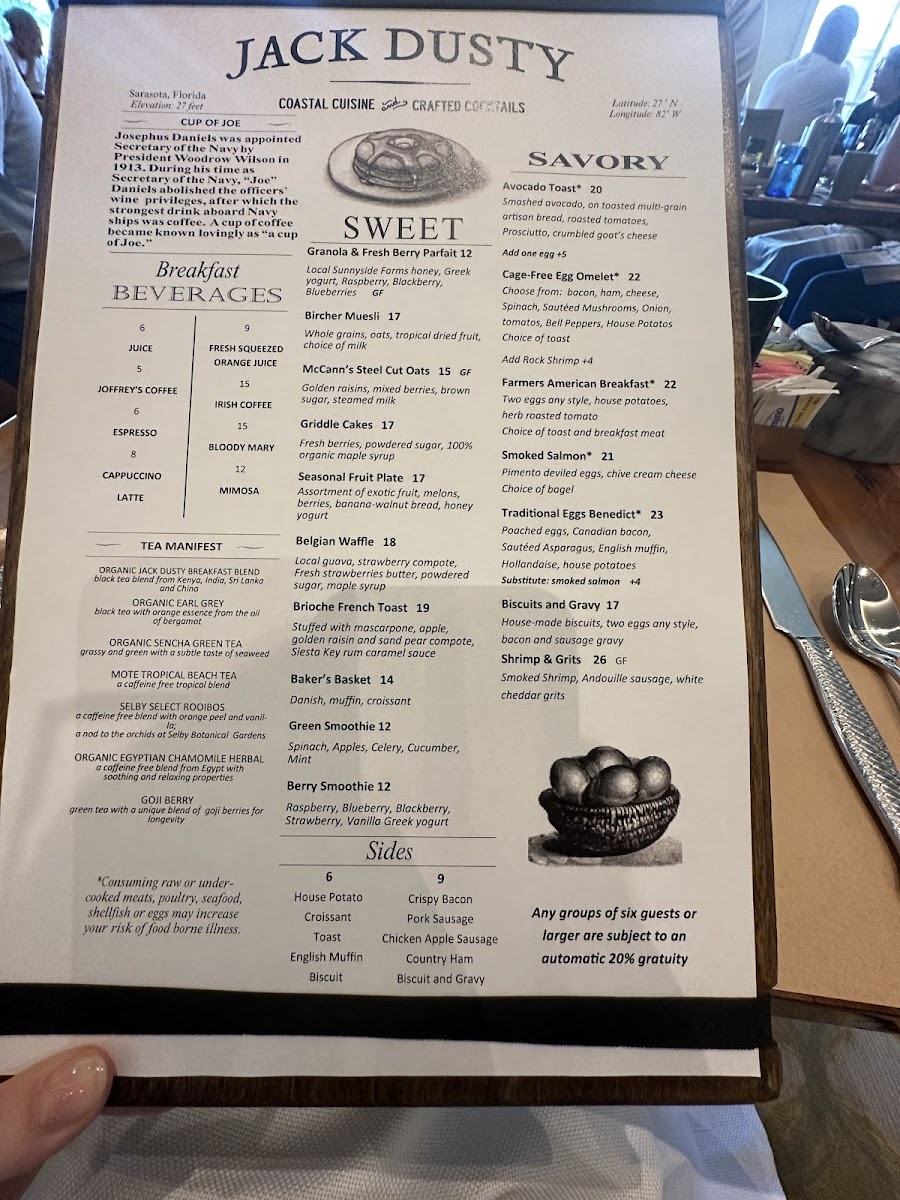 Jack Dusty Menu - Image 5